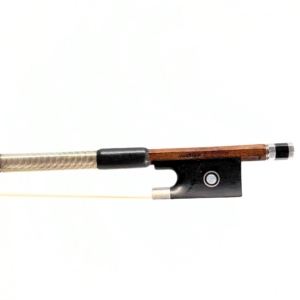 English bow by Stephen Bristow, silver mounted