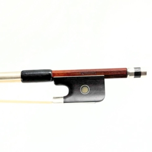 English bow by Roy Collins, silver mounted