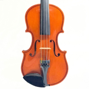 1/8 size Romanian violin outfit labelled Andreas Zeller