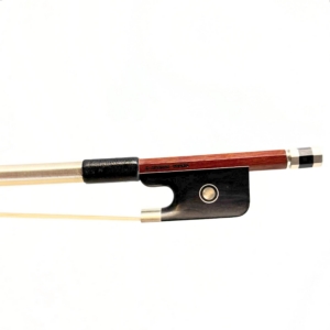 Brazilian bow branded D. Chagas, silver mounted